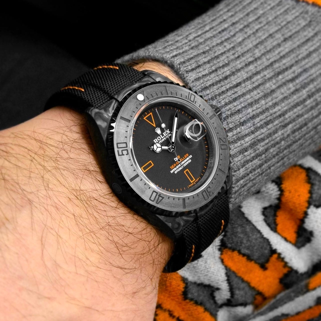 NTPT Carbon DiW Rolex Sea Dweller ATOM 勞力士 海使型 DiW | WORLDTIMER