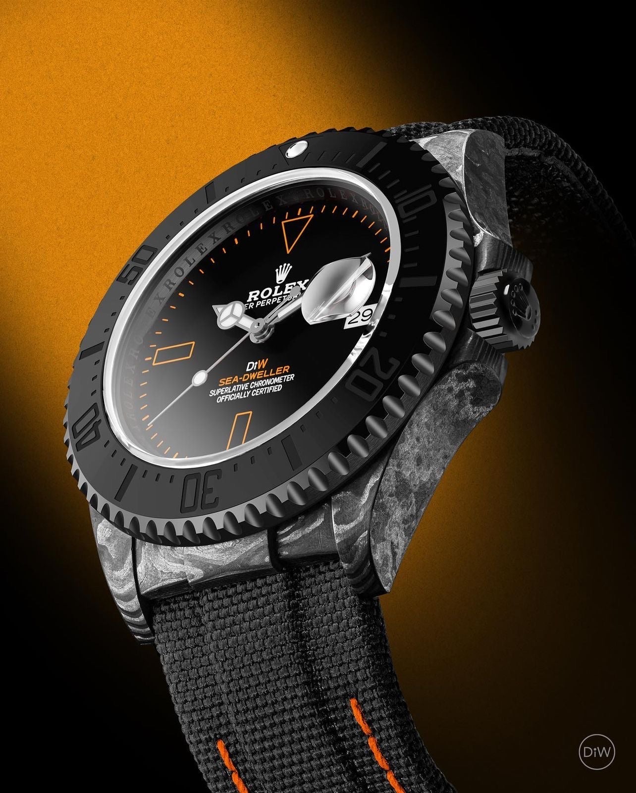 NTPT Carbon DiW Rolex Sea Dweller ATOM 勞力士 海使型 DiW | WORLDTIMER