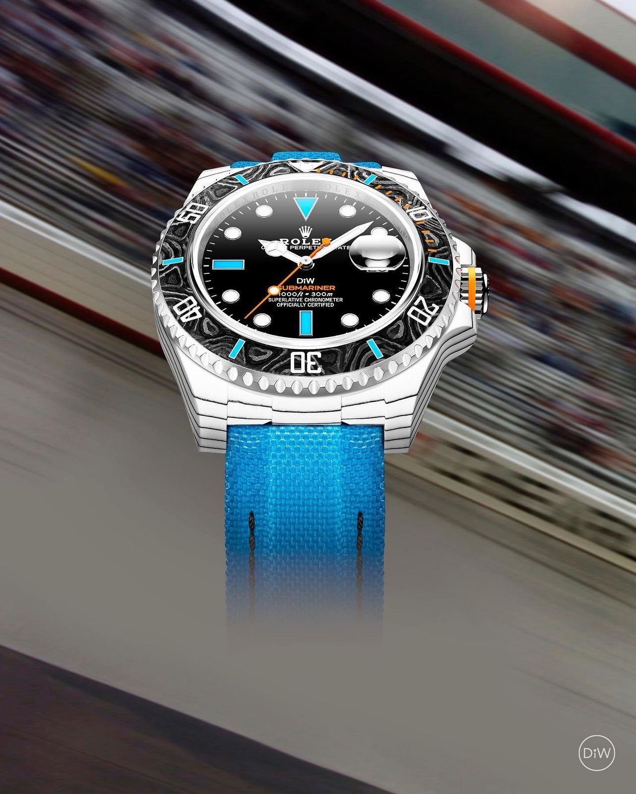 DiW Rolex Submariner RACER S 勞力士 DiW 黑水鬼 | WORLDTIMER