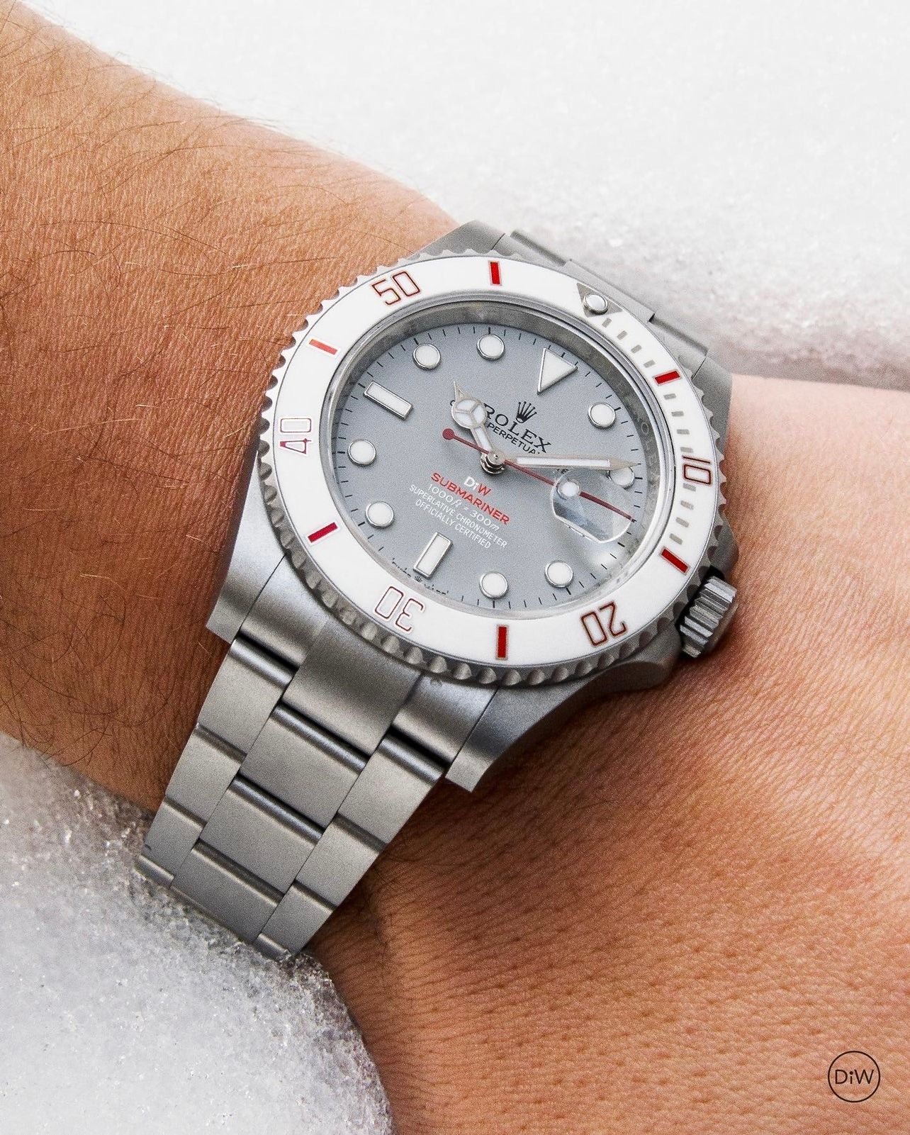 DiW Rolex Submariner GLACIAL | WORLDTIMER