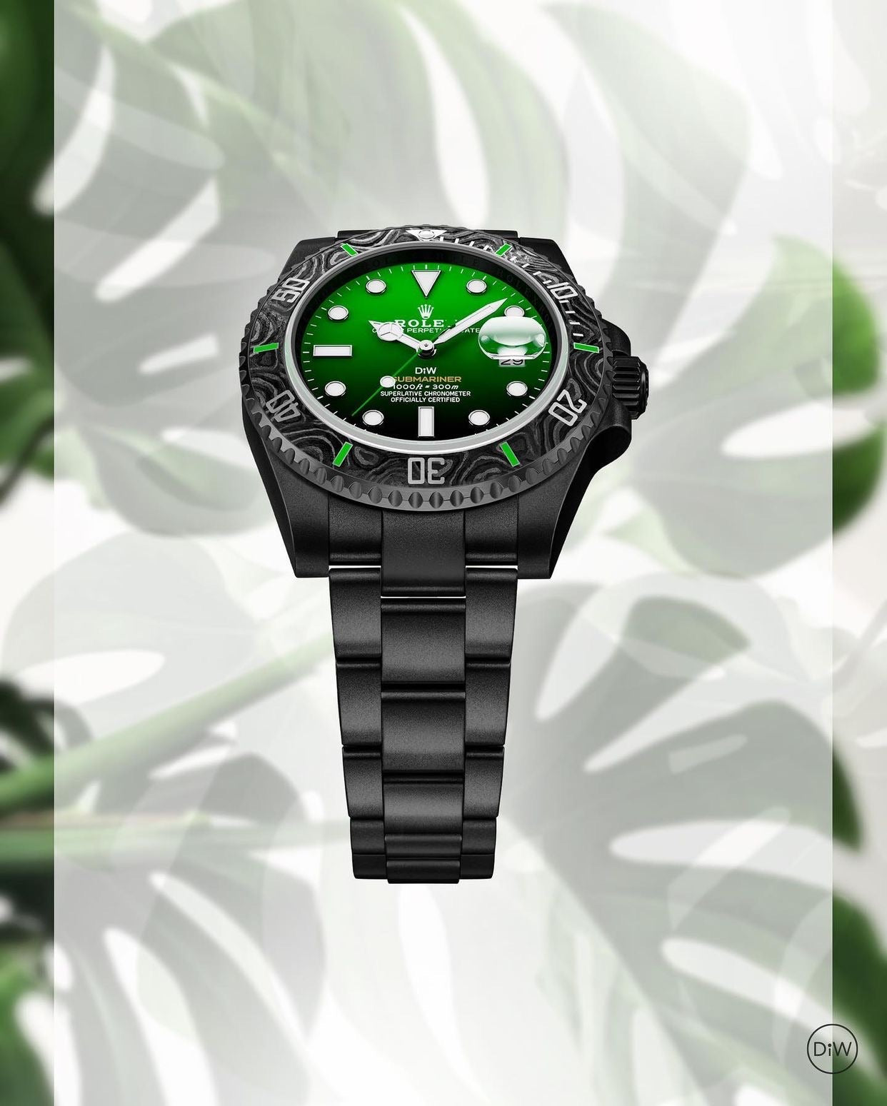 Rolex DiW Submariner PARAKEET 勞力士水鬼 | WORLDTIMER