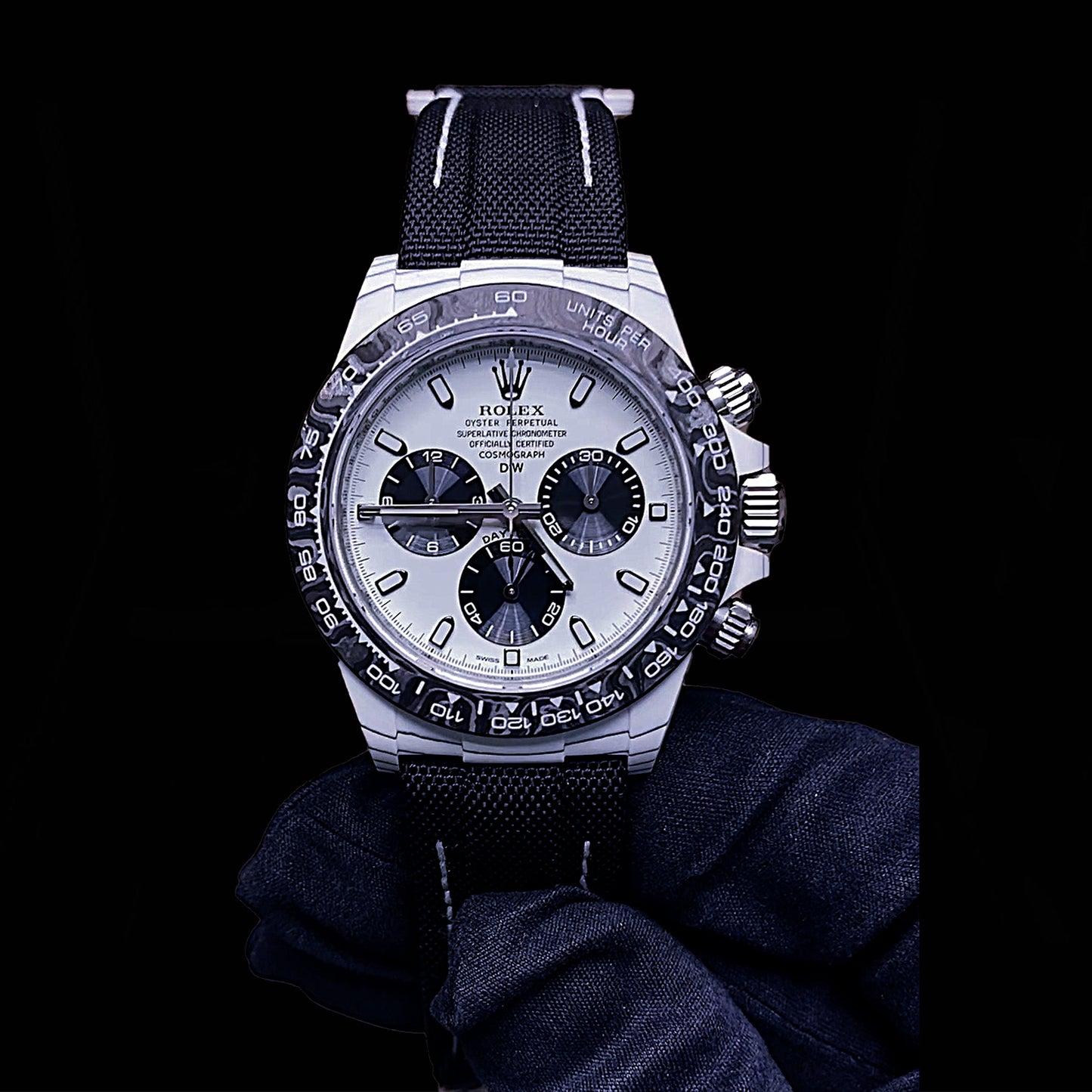 DiW Rolex Daytona IRBIS 41mm In Quartz Fiber 41毫米勞力士地通拿 | WORLDTIMER