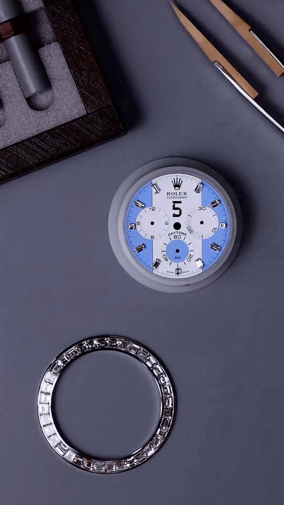 Rolex DiW Daytona LEANDRO PAREDES Diamond Bezel | WORLDTIMER