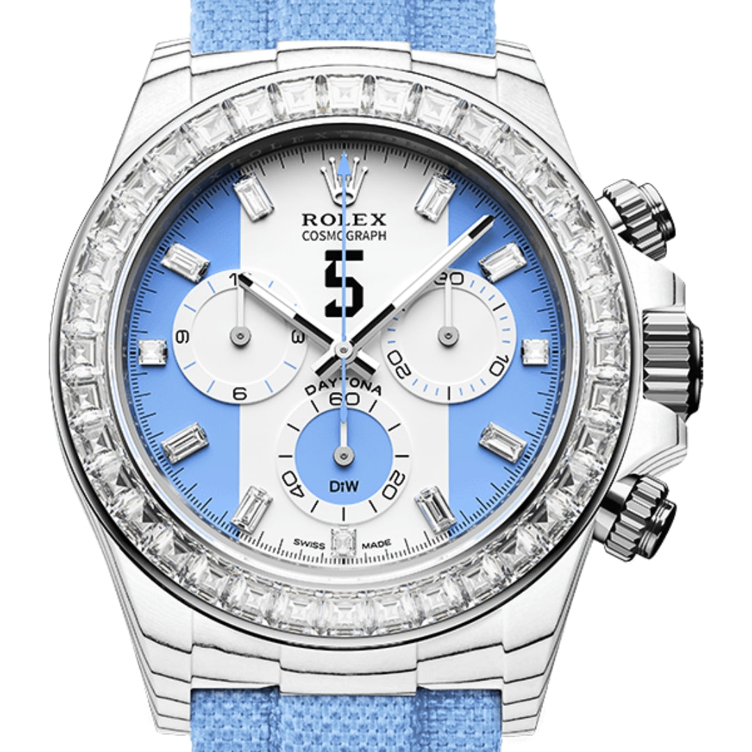 Rolex Daytona DiW x LEANDRO PAREDES Diamond Bezel | WORLDTIMER
