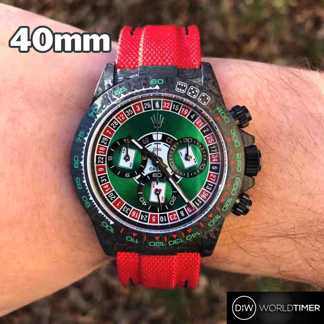 NTPT Carbon Rolex DiW Daytona LUCKY PLAYER 碳纖 勞力士地通拿 | WORLDTIMER