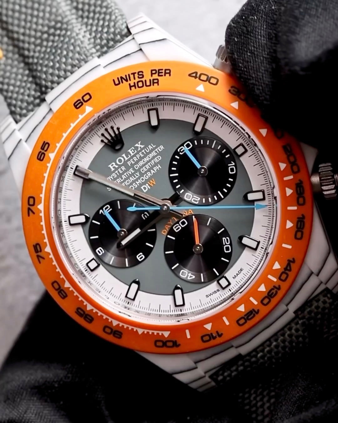 DiW Rolex Daytona OCELLARIS Quartz Fiber | WORLDTIMER