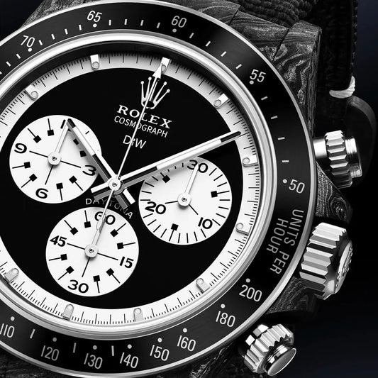 NTPT Carbon DiW Rolex Daytona PAUL NEWMAN BLACK SC 碳纖維 勞力士地通拿 | WORLDTIMER