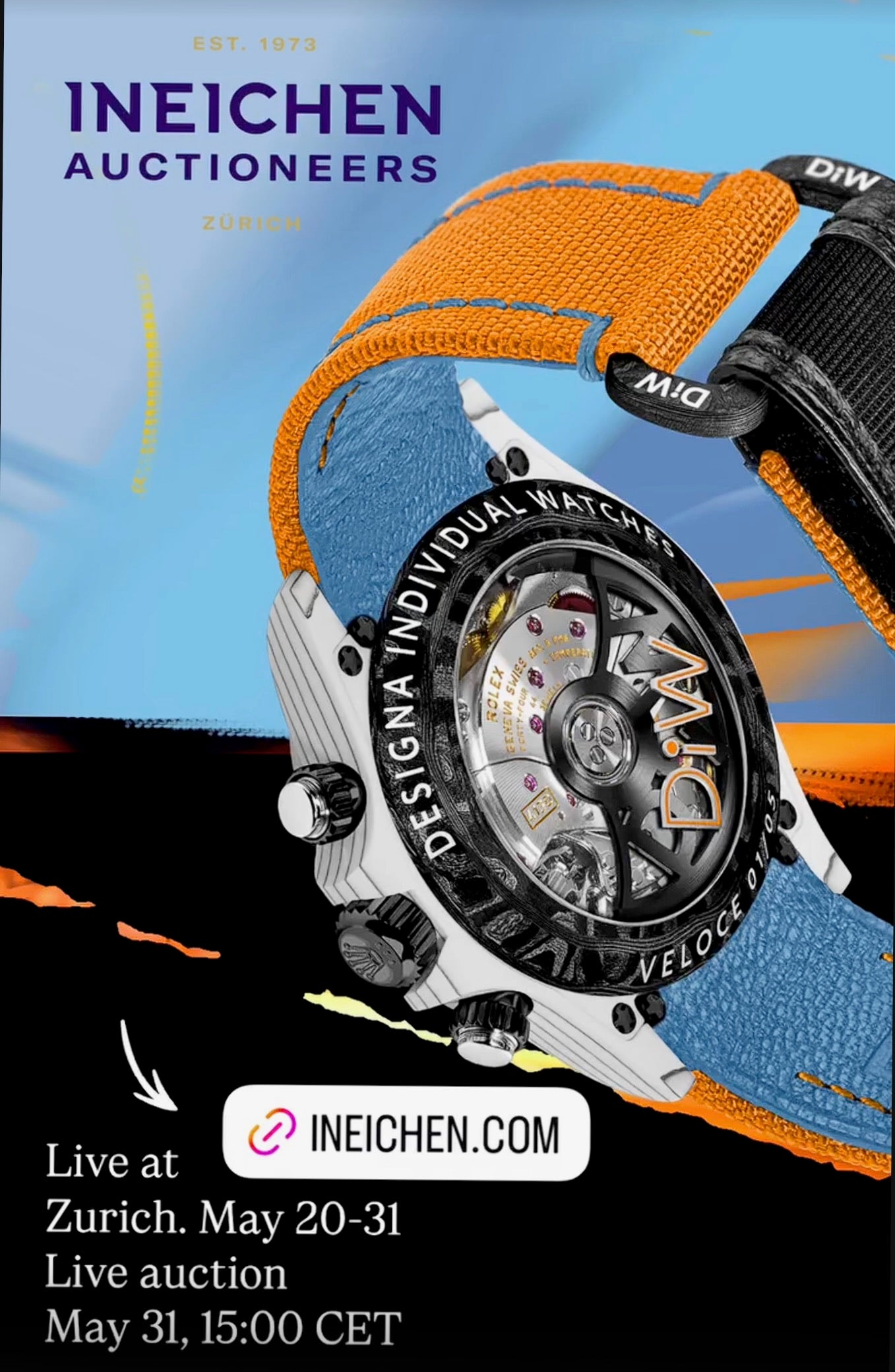 Quartz Fiber Rolex DiW Daytona VELOCE 速度與極致制錶藝術的結合 | WORLDTIMER
