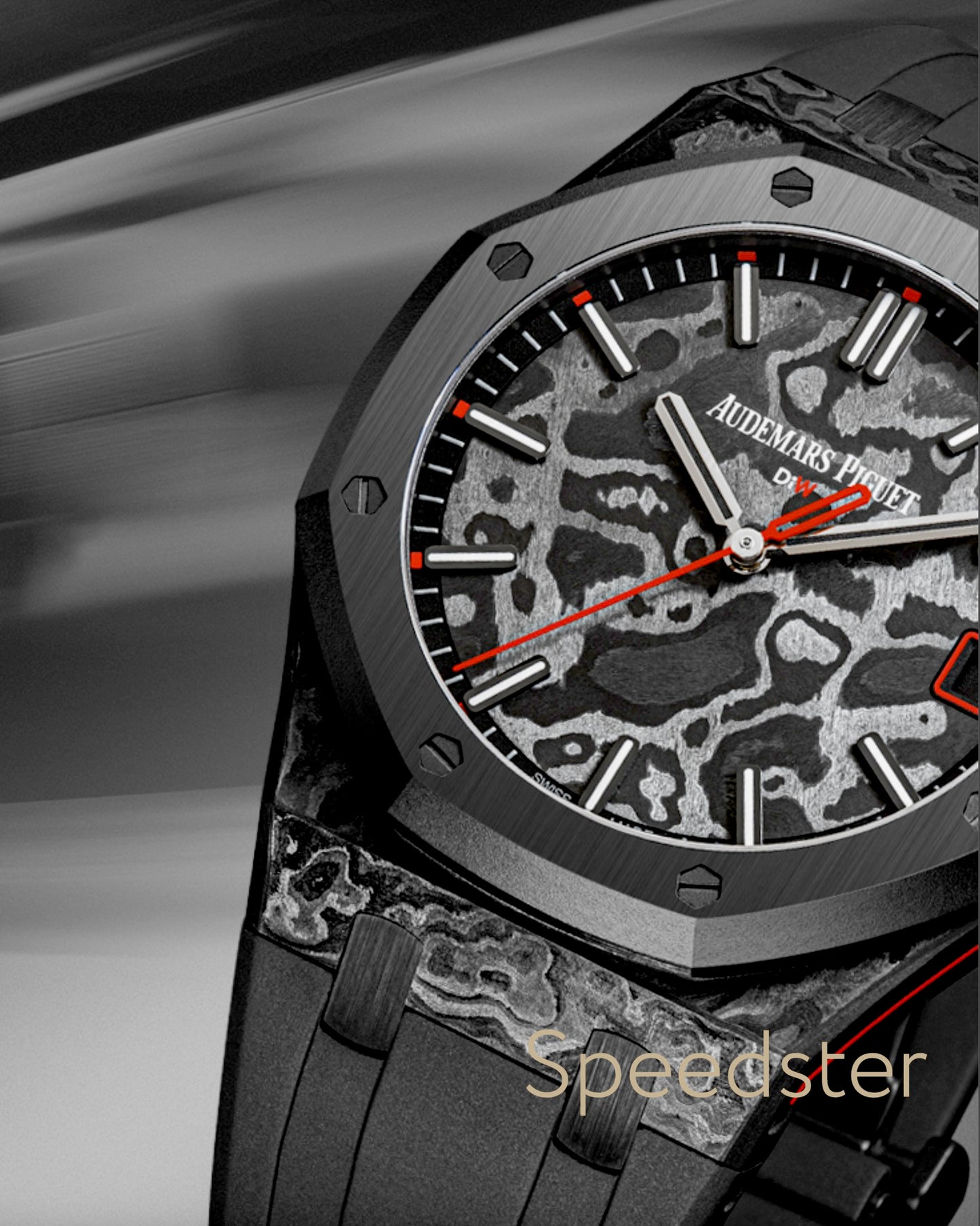 NTPT Carbon DiW Audemars Piguet Royal Oak 15500ST SPEEDSTER Voidline AP Series 碳纖 愛彼 皇家橡樹 | WORLDTIMER