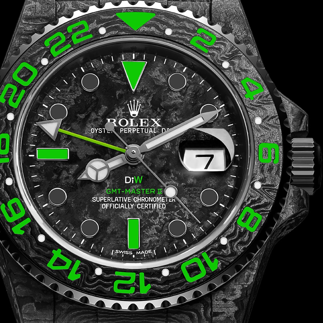 NTPT Carbon DiW Rolex GMT Master STINGER 碳纖 勞力士 格林尼治型 | WORLDTIMER