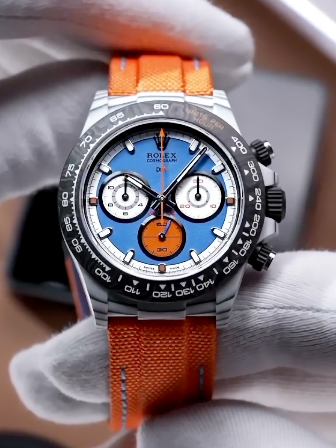 Quartz Fiber Rolex DiW Daytona VELOCE  是什麼讓 VELOCE 勞力士DiW地通拿 如此稀有？ | WORLDTIMER