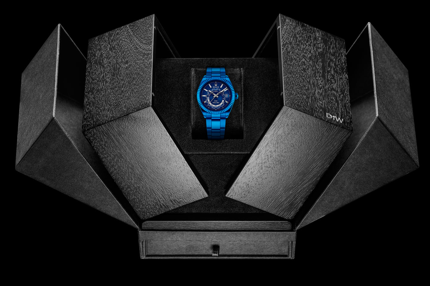 Rolex DiW Sky Dweller BLUE DLC 326934 | WORLDTIMER