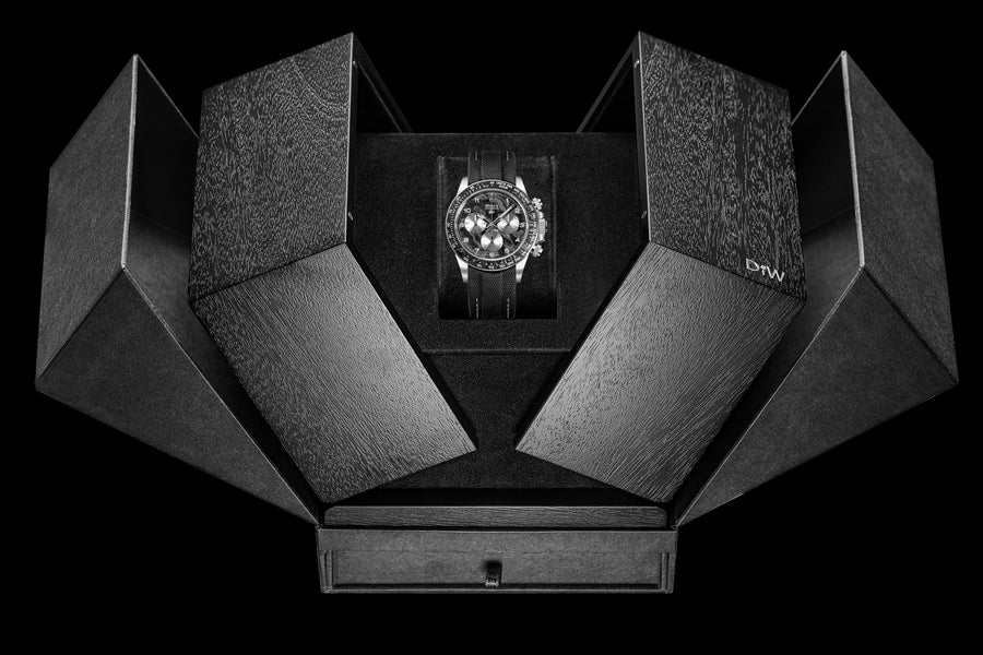 WORLD'S FIRST Titanium DiW Rolex Daytona! 第一支 DiW 劳力士 迪通拿 使用钛和碳纤维制造的手表命名 EXCEPTIONAL-1 | WORLDTIMER