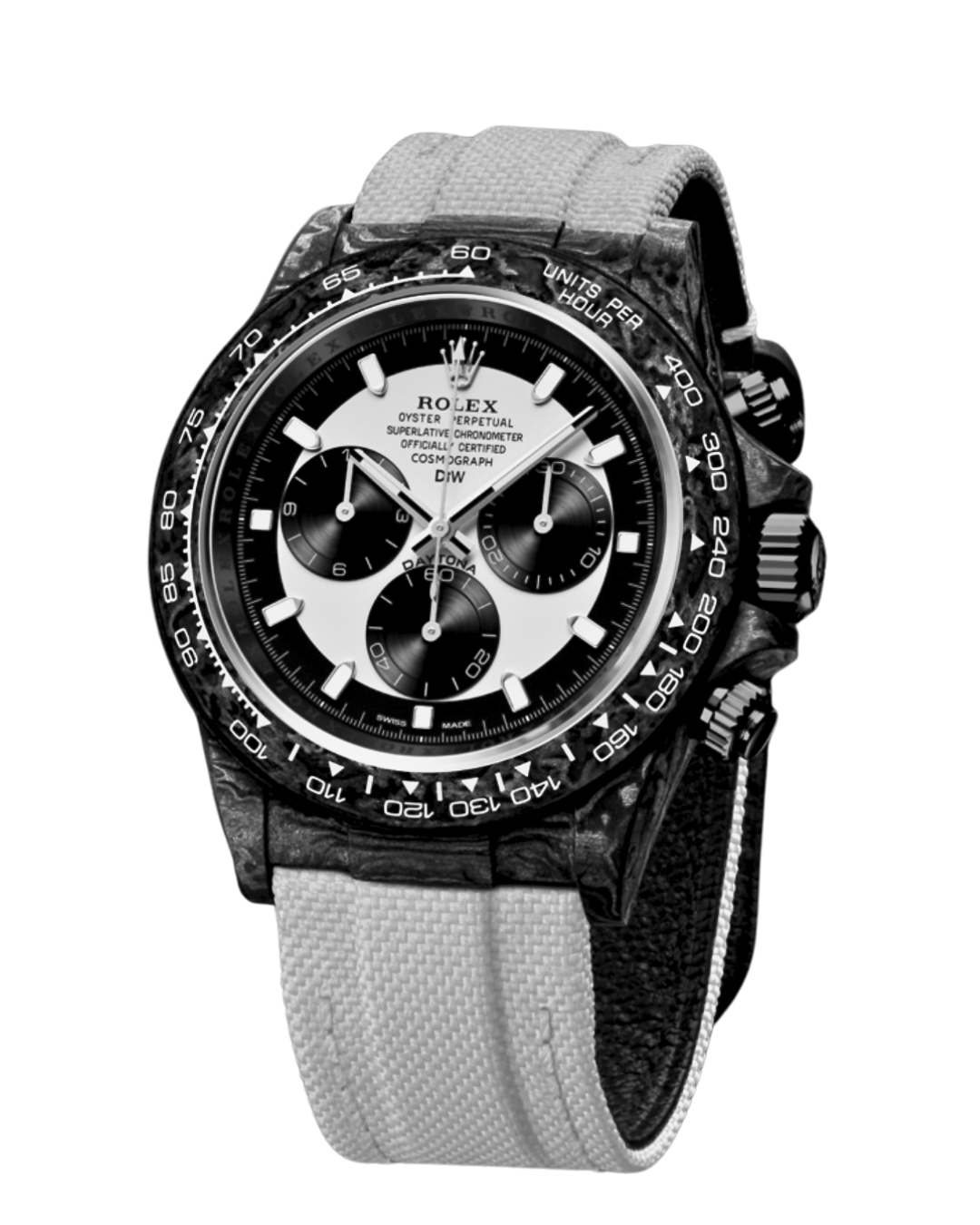 NTPT Carbon Rolex DiW Daytona CREAM 41mm 勞力士 地通拿 41毫米 | WORLDTIMER