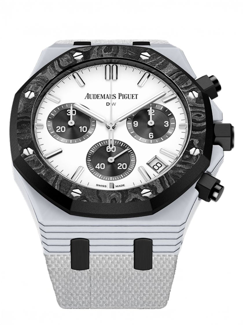 Audemars Piguet ROC CarboQuartz "BLACK & WHITE" (Retail: €104 990)