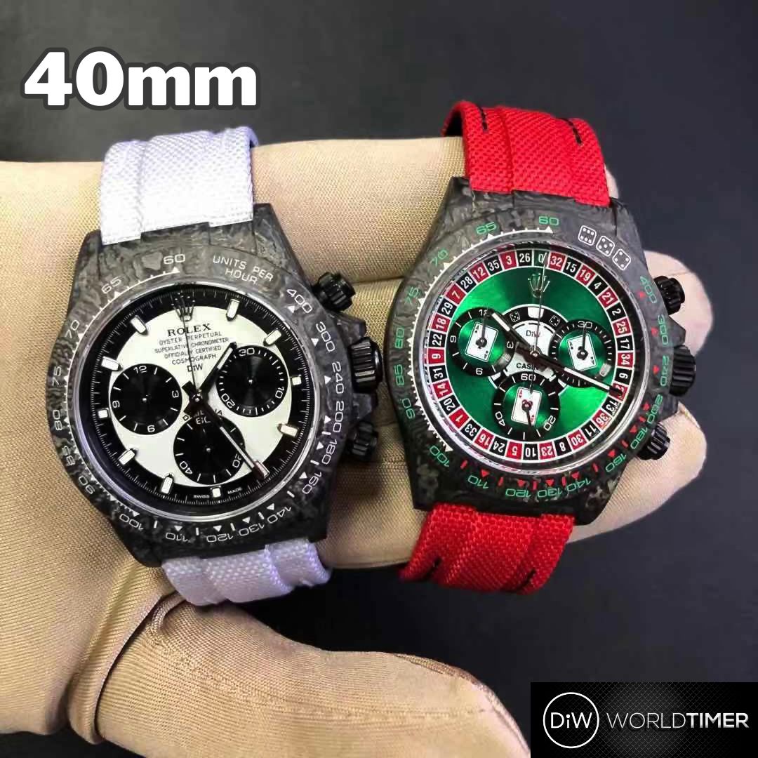 DiW 41mm Rolex Daytona LUCKY PLAYER (CASINO) 41mm (Retail: €58 990)