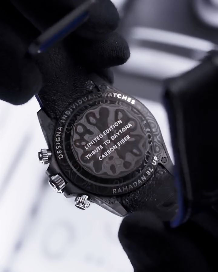 DiW Rolex Carbon Daytona RAMADAN BL