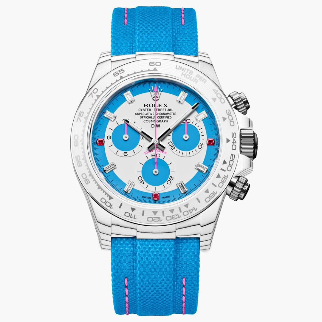 DiW Rolex Daytona CarboQuartz "RAINBOW S UNIQUE" (Retail: €65 990)