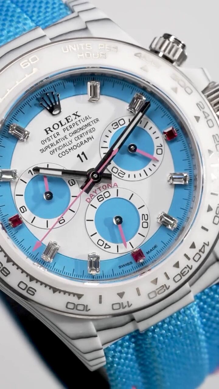 The DiW RAINBOW S UNIQUE Rolex Daytona: A Lesson In Luxury & Resilience - DIW 勞力士地通拿 RAINBOW S UNIQUE：奢華與堅韌的極致表現 | WORLDTIMER