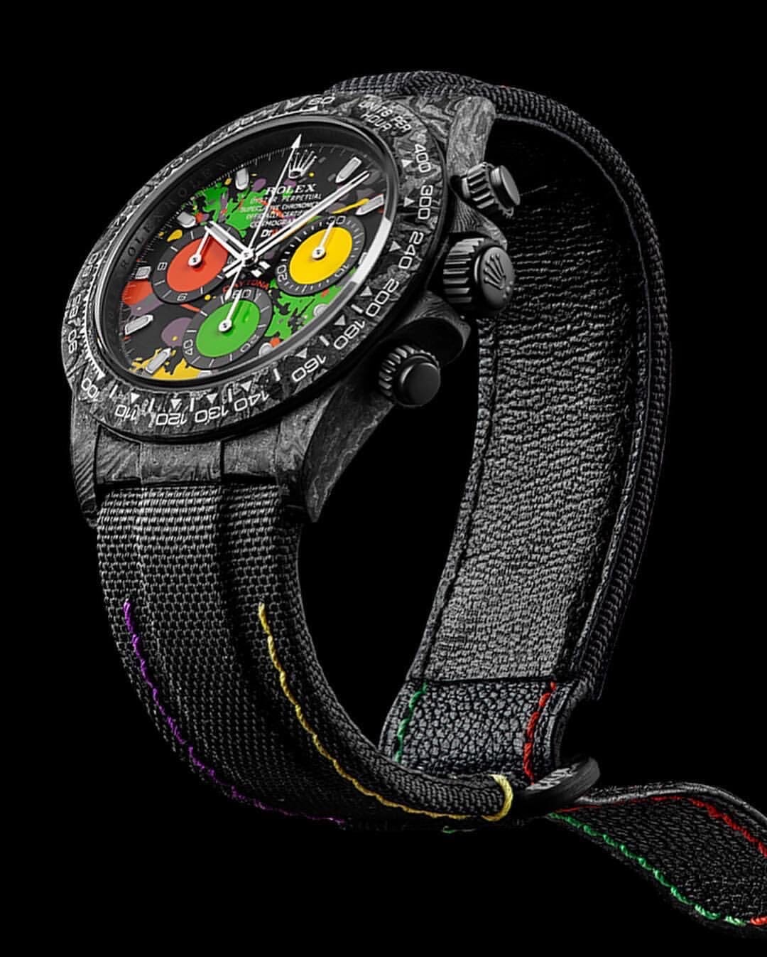 NTPT Carbon DiW Rolex Daytona MOTLEY 41mm 劳力士 迪通拿 | WORLDTIMER