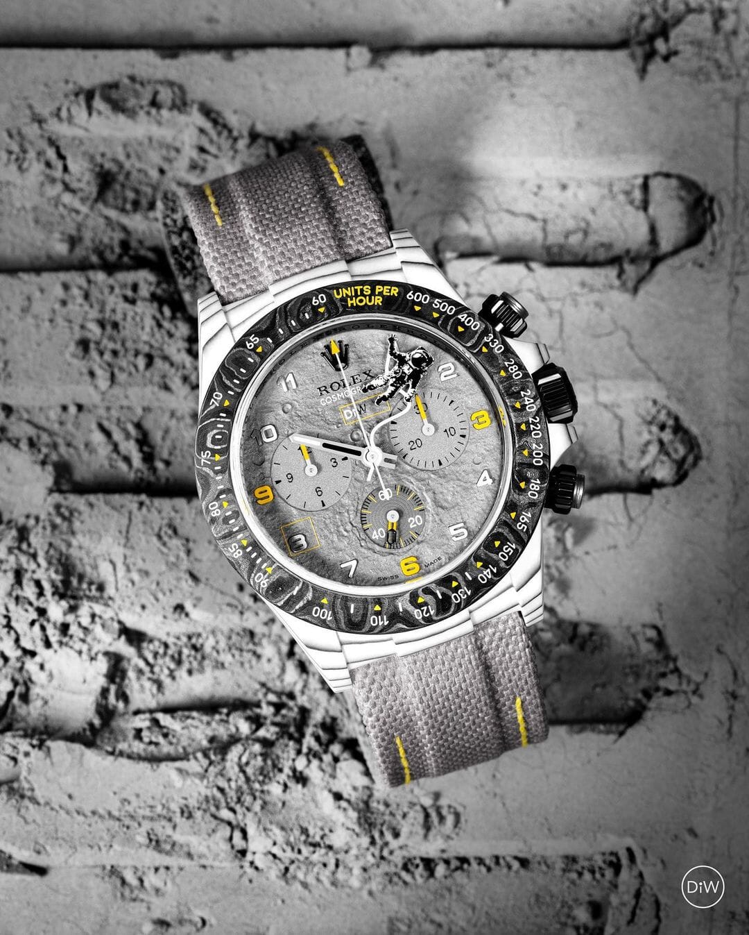 Rolex DiW Daytona "SPACE MISSION" In Quartz Fiber | WORLDTIMER