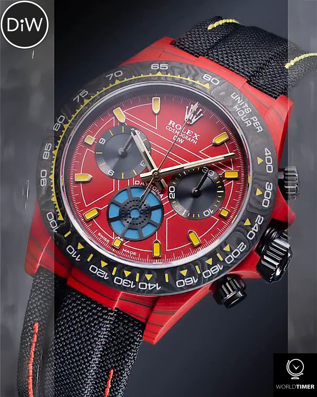 IRON MAN Rolex Daytona CarboQuartz DiW (Retail: €62 990)