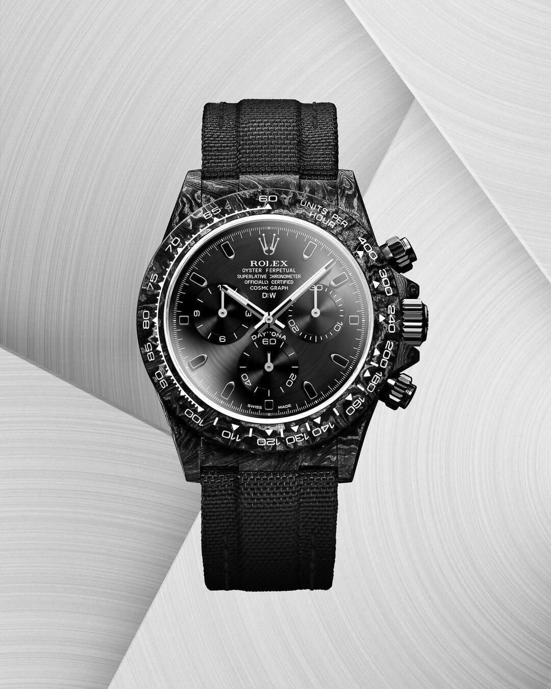 NTPT Carbon Rolex DiW Daytona ALL BLACK | WORLDTIMER