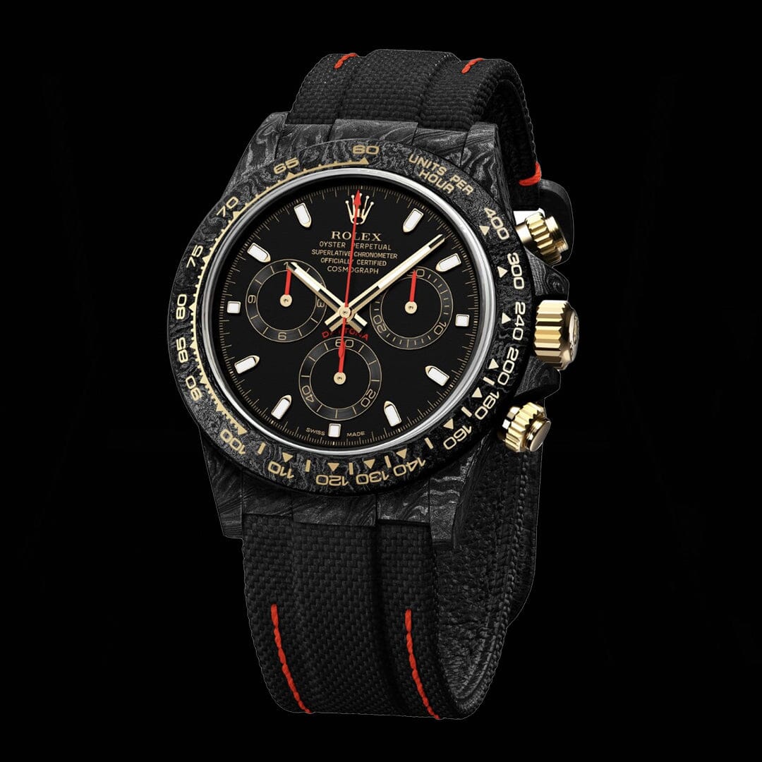NTPT Carbon Rolex DiW Daytona OG BLACK 勞力士地通拿 DiW | WORLDTIMER