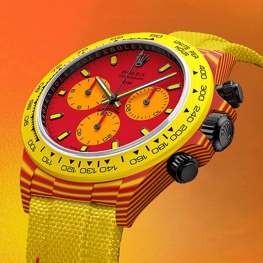 Quartz Fiber Rolex DiW Daytona VOLCANO (Retail: €61 990)