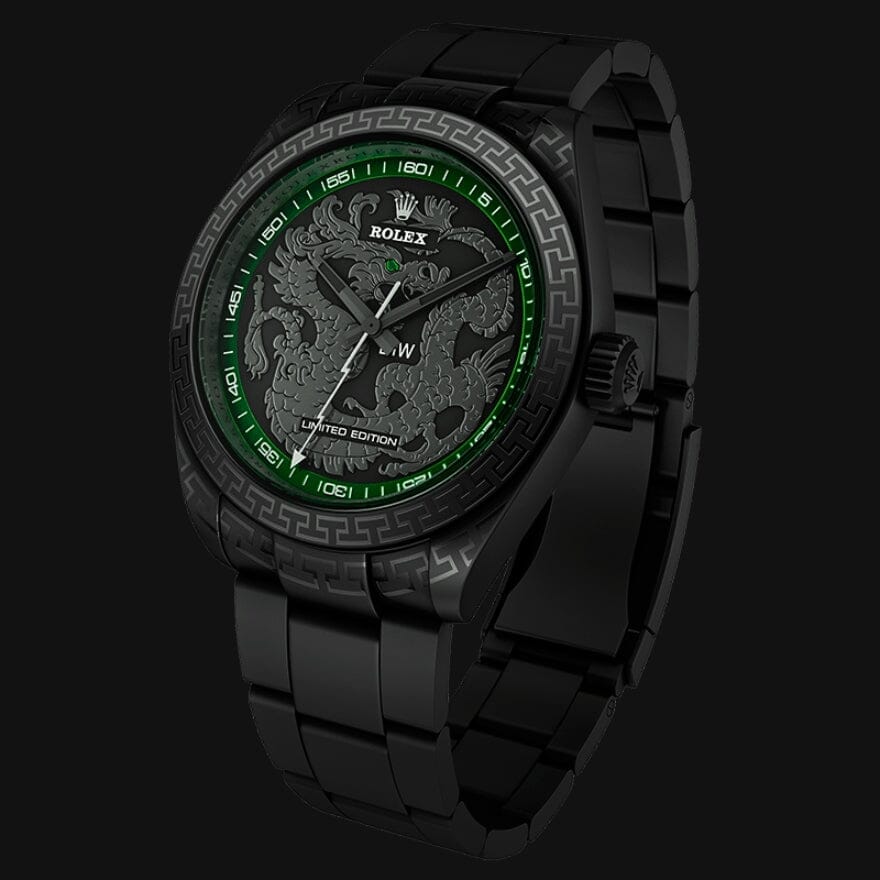 DiW Rolex Milgauss DRAGON 116400GV Rolex 116400 龍年特別版 | WORLDTIMER