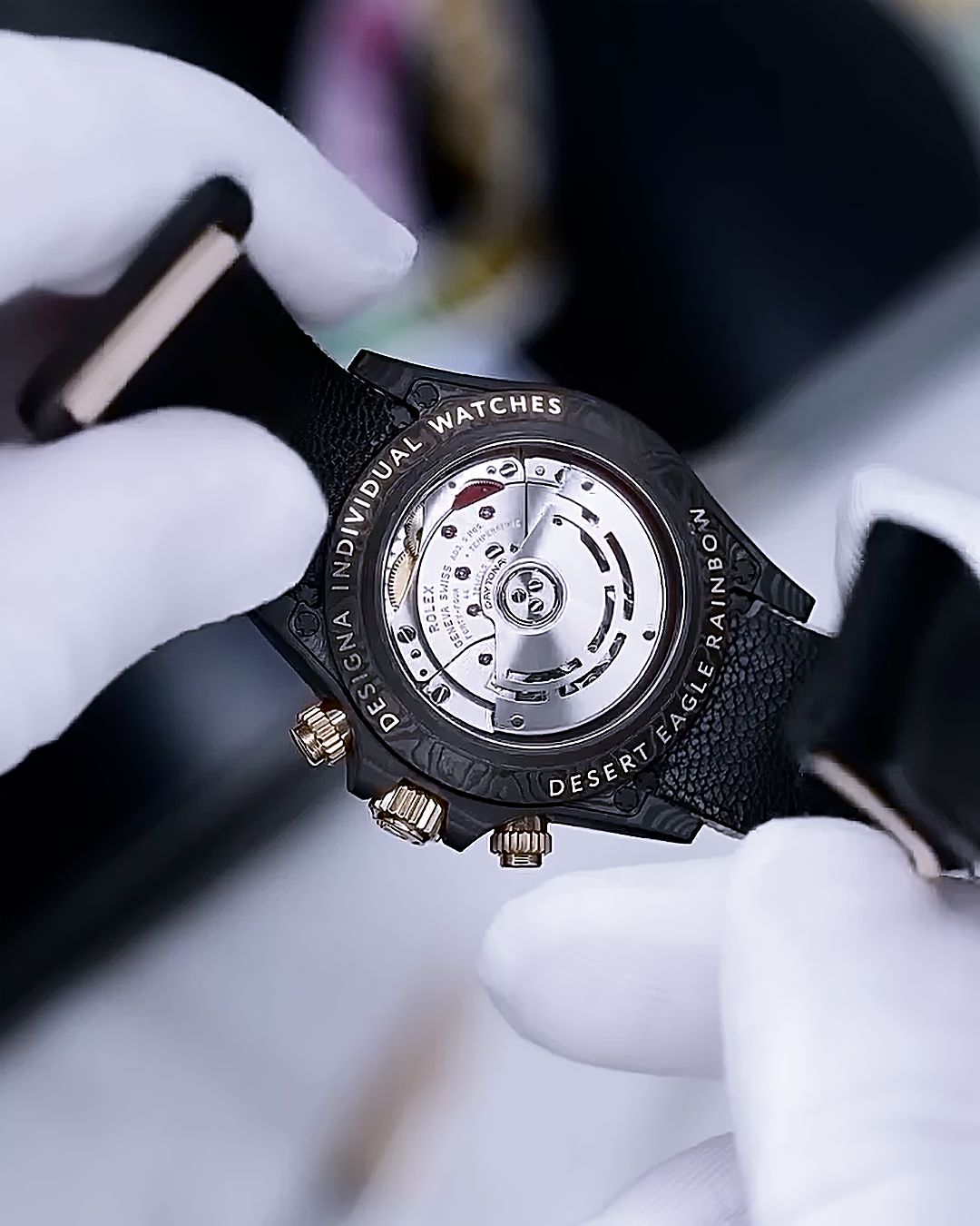 Rolex Rainbow Daytona DiW DESERT EAGLE RAINBOW (Retail: €76 990)