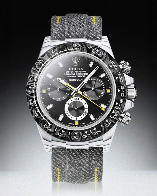 UNIQUE CarboQuartz Rolex DiW Daytona STRIKER (Retail: €61 990)