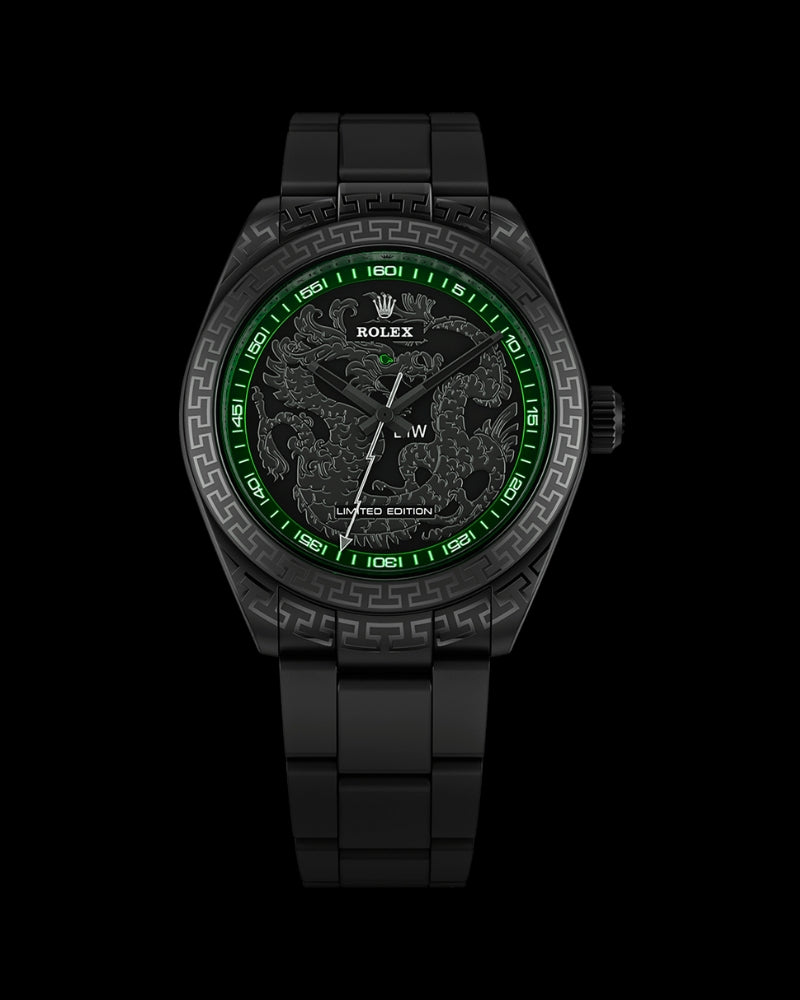 DiW Rolex Milgauss DRAGON 116400GV Rolex 116400 龍年特別版 | WORLDTIMER