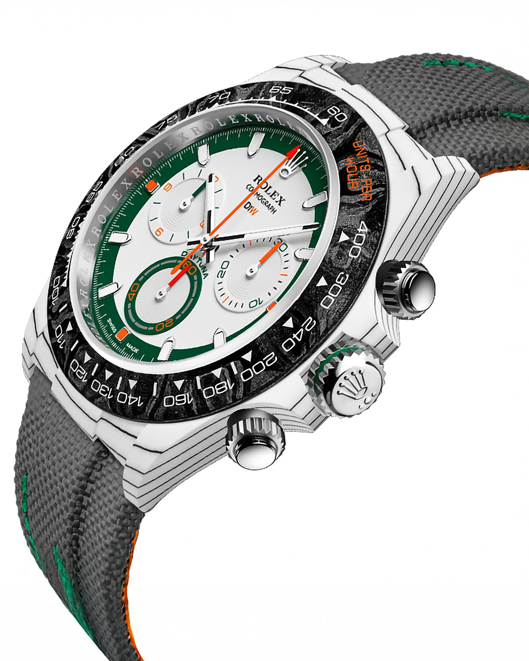 GOLFER'S ULTIMATE TIMEPIECE: DiW ROLEX DAYTONA with Stunning Alpine Design! 劳力士 DiW 迪通拿：高尔夫爱好者的完美手表，拥有阿尔卑斯風格 | WORLDTIMER