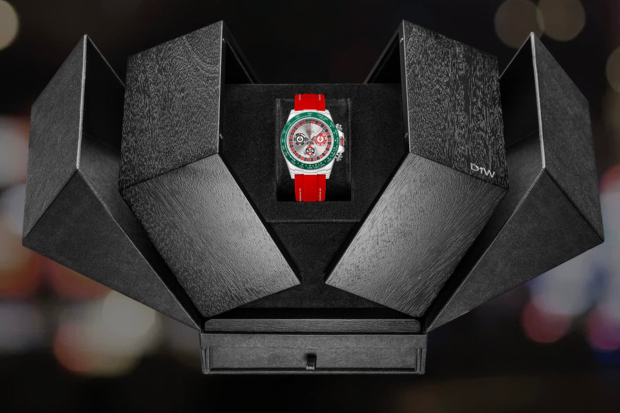 Rolex DiW Daytona "LUCKY PLAYER QF", Fully Made by Quartz Fiber (QF) 全石英纖維 勞力士DiW 地通拿 | WORLDTIMER