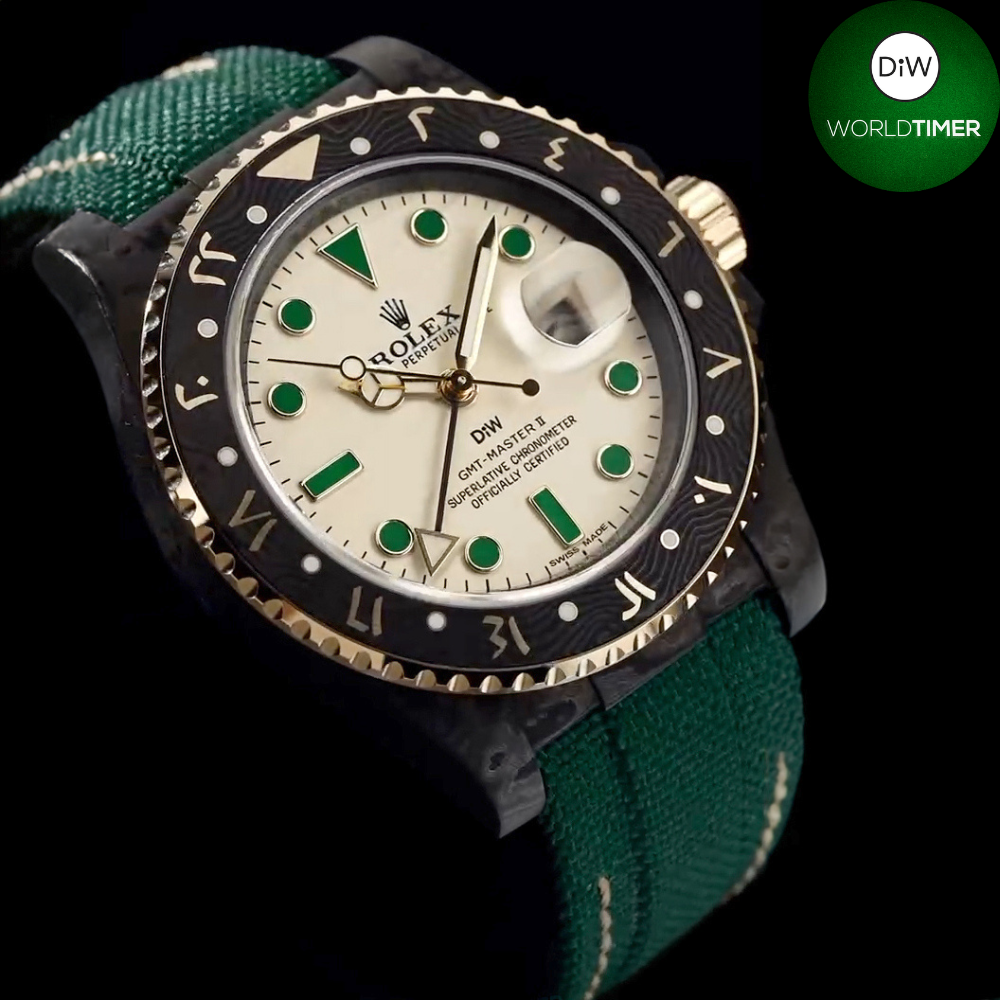 Carbon DiW Rolex GMT Master II OASIS 勞力士 格林尼治型 | WORLDTIMER