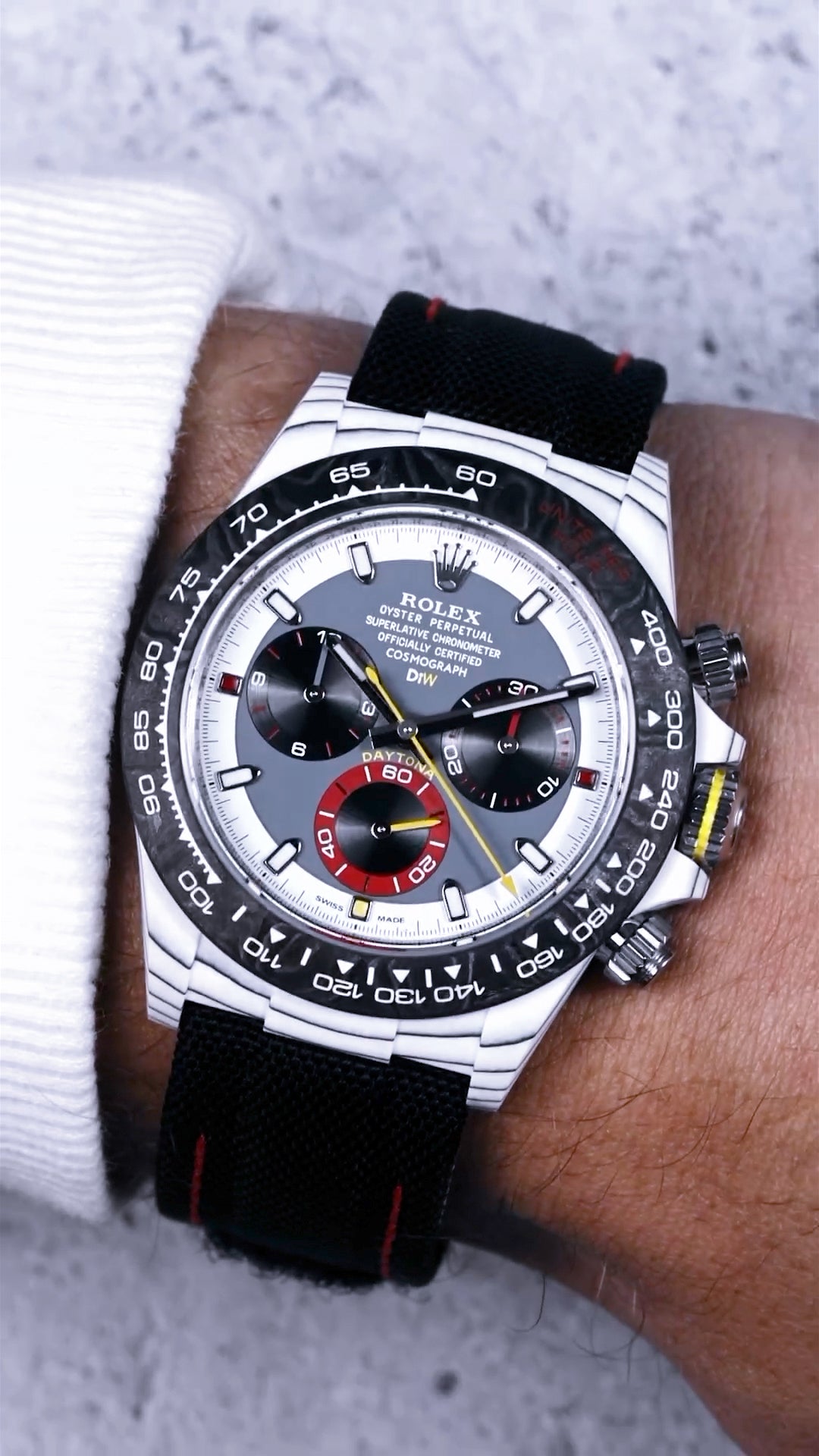 Tailor-Made Rolex DiW Daytona OCELLARIS Unique Piece 獨一無二客製 勞力士 地通拿 | WORLDTIMER