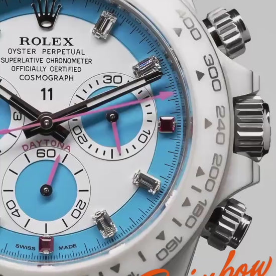 The DiW Rolex Daytona: A Lesson In Luxury & Resilience - DIW 勞力士地通拿 RAINBOW S UNIQUE：奢華與堅韌的極致表現 | WORLDTIMER