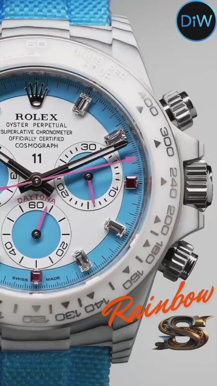 The DiW Rolex Daytona: A Lesson In Luxury & Resilience - DIW 勞力士地通拿 RAINBOW S UNIQUE：奢華與堅韌的極致表現 | WORLDTIMER