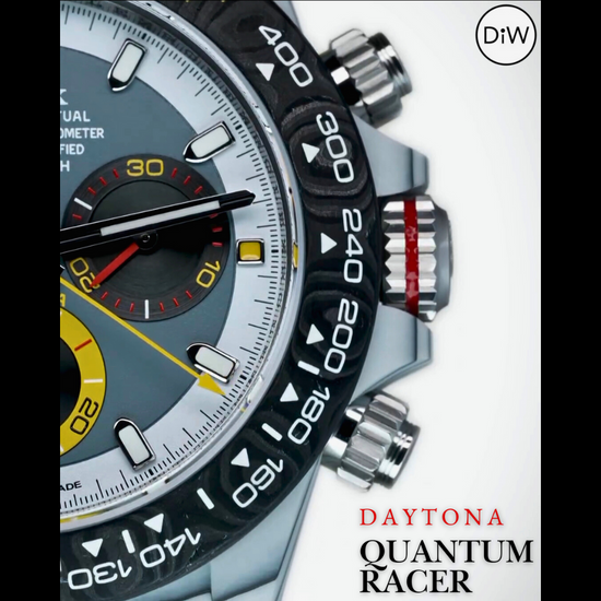Racing-Driven: DiW Daytona Rolex Inspired QUANTUM RACER 終極賽車靈感的 勞力士 DiW 地通拿 | WORLDTIMER