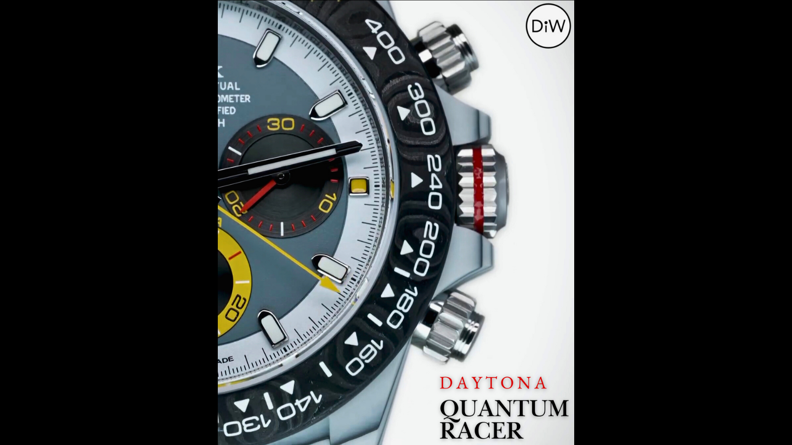 Racing-Driven: DiW Daytona Rolex Inspired QUANTUM RACER 終極賽車靈感的 勞力士 DiW 地通拿 | WORLDTIMER
