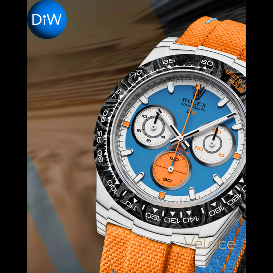 CarboQuartz Rolex DiW Daytona VELOCE | 以精確和優雅重新定義時的 勞力士 地通拿 | WORLDTIMER