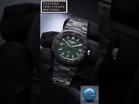 DiW Patek Nautilus 5711 BLACK GRAIL KHAKI 百達翡麗Nautilus 金鷹5711 卡其色 | WORLDTIMER