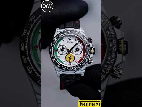 I Built a Ferrari Daytona Watch Using My Rolex 我用自己的 勞力士地通拿 打造了這款法拉利腕錶 | WORLDTIMER
