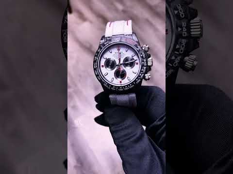 DiW Carbon Rolex Daytona SPEEDSTER WHITE 全球最輕 NTPT碳纖 DiW 勞力士地通拿 | WORLDTIMER