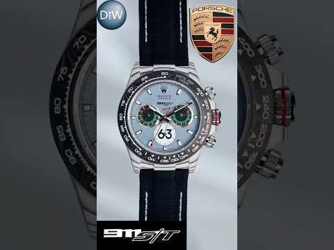 Porsche 911 S/T Inspired Rolex Daytona Timepiece Review 勞力士 地通拿 手錶靈感來自 保時捷 911 S/T | WORLDTIMER