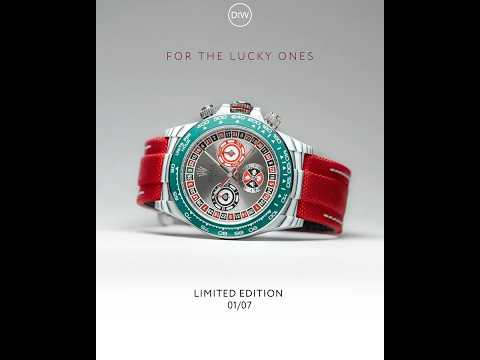 Rolex DiW Daytona "LUCKY PLAYER QF" - Crafted Entirely from High-Performance Premium Quartz Fiber 全石英纖維 勞力士 DiW地通拿 | WORLDTIMER