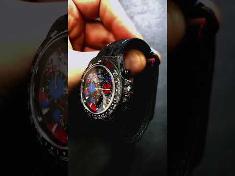 DiW Rolex PEPSI Daytona MOTLEY 3S 碳纖 勞力士 百事地通拿 | WORLDTIMER