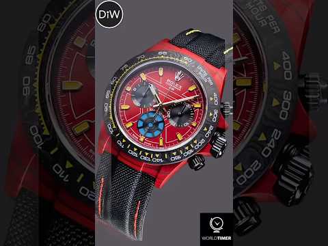 IRON MAN Rolex DiW Daytona CarboQuartz 石英纖維 勞力士 地通拿 | WORLDTIMER