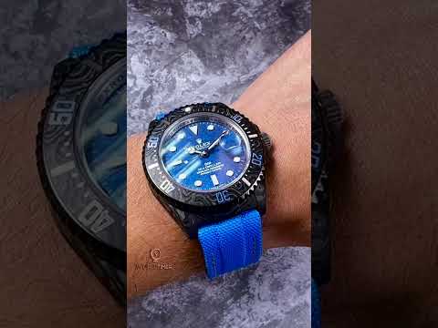 NTPT Carbon DiW Rolex Sea Dweller OCEAN BLUE 勞力士 海使型 DiW | WORLDTIMER